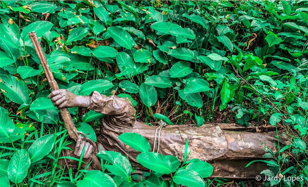 No aniversário de 59 anos do Acre, museu a céu aberto em homenagem a Plácido de Castro está abandonado