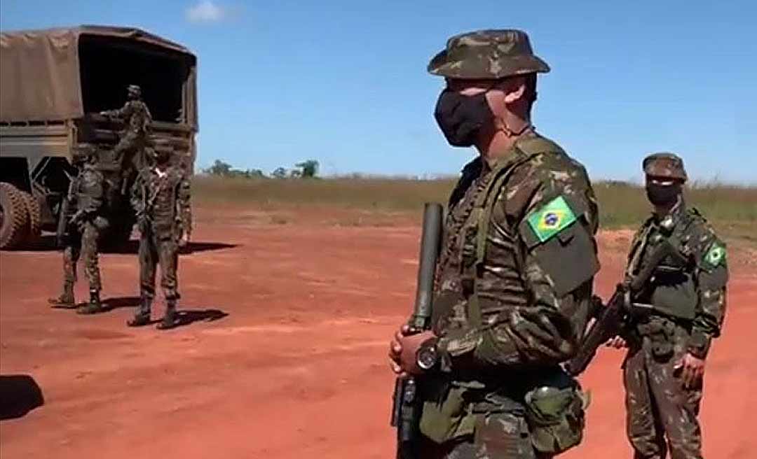 Em nota, MAPA diz que Exército participa de fiscalização para evitar conflito com o tráfico de drogas e armas