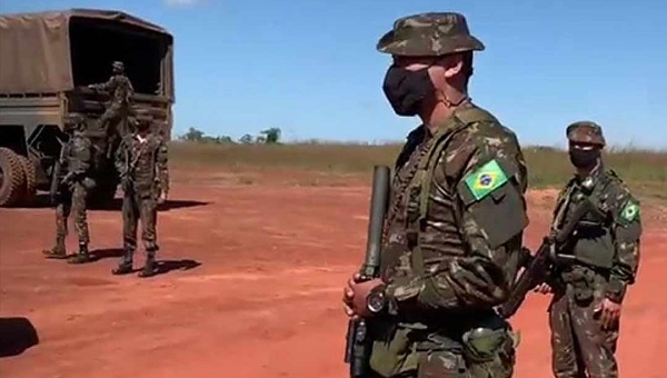 Em nota, MAPA diz que Exército participa de fiscalização para evitar conflito com o tráfico de drogas e armas