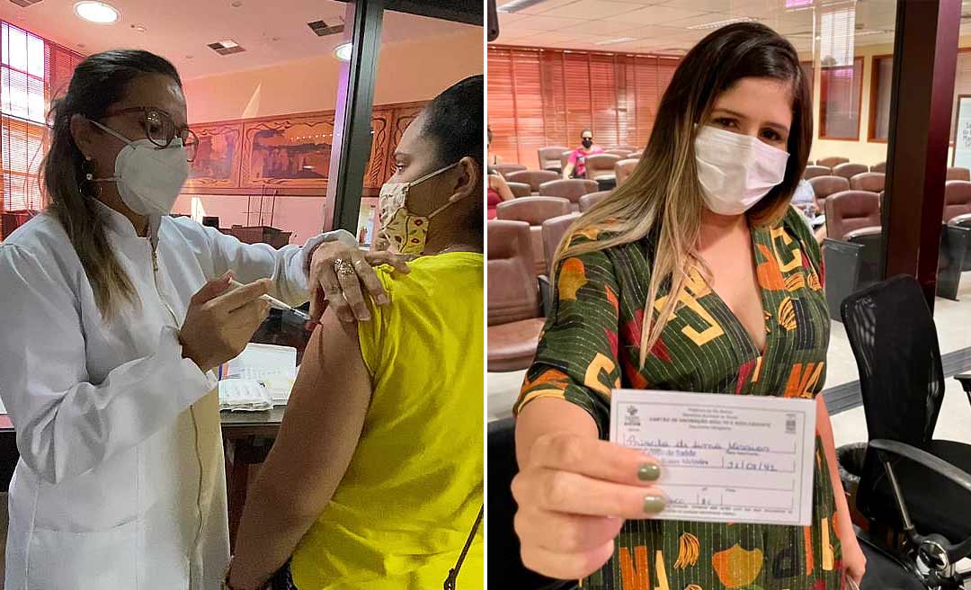 Presidente Nicolau Júnior cede prédio da Aleac para vacinação de gestantes contra a Covid-19