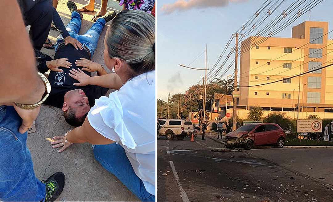 Cabo da PMAC que atropelou e matou mulher e deixou marido ferido na Dias Martins vai a júri popular