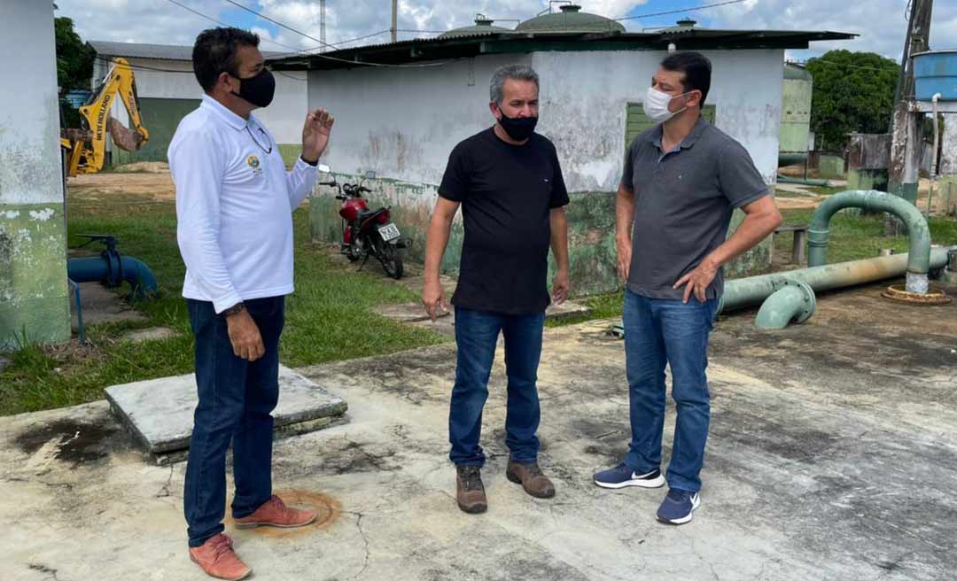 Depasa: Roberto Duarte acompanha perfuração de poços em Cruzeiro do Sul