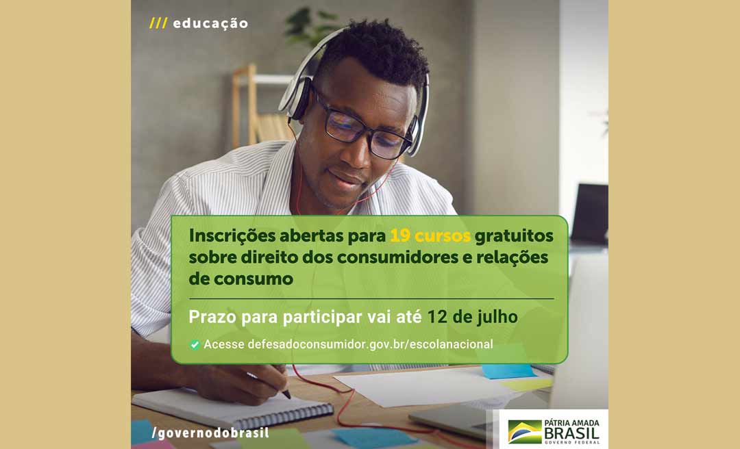 Procon divulga cursos online sobre direitos dos consumidores