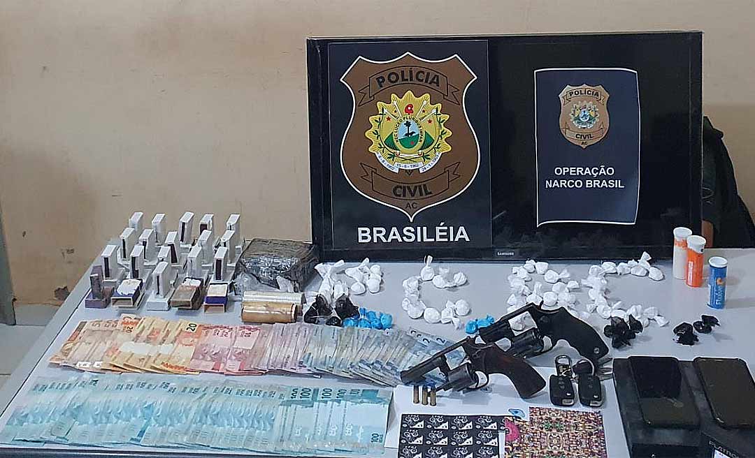 Em cumprimento a operação "Narco Brasil", Polivia Civil prende 35 pessoas no Acre