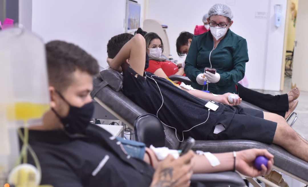 Hemoacre e UPA da Sobral realizam campanha de doação de sangue