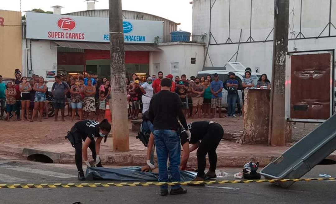 Motociclista perde a vida ao tentar fazer ultrapassagem na Avenida Sobral