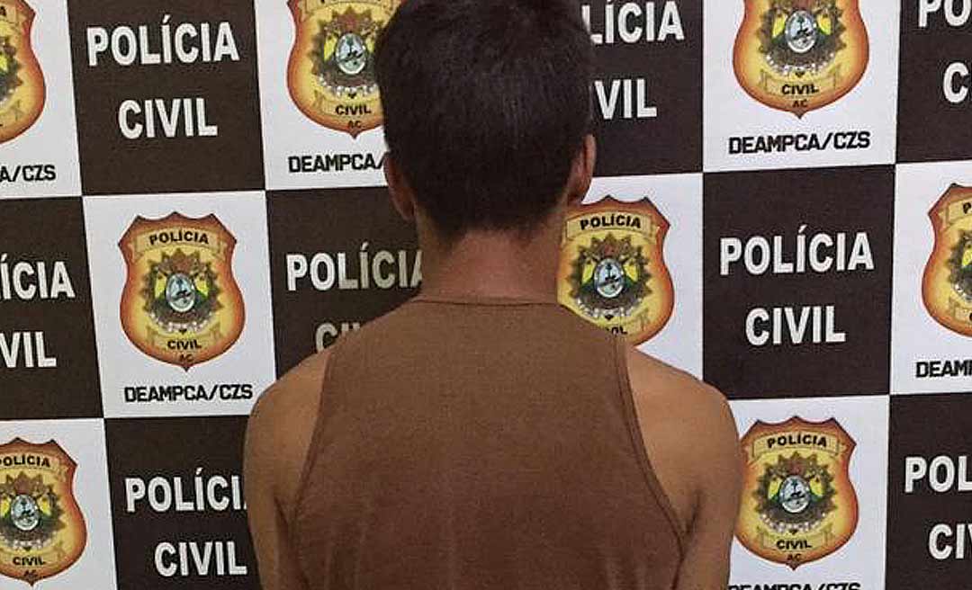 Homem que estuprou a enteada de seis anos é preso no município de Cruzeiro do Sul