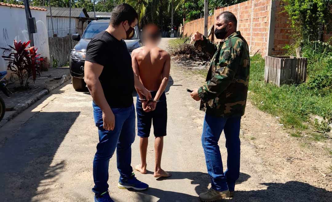 Policia Civil apreende menor envolvido em trafico de drogas em Xapuri