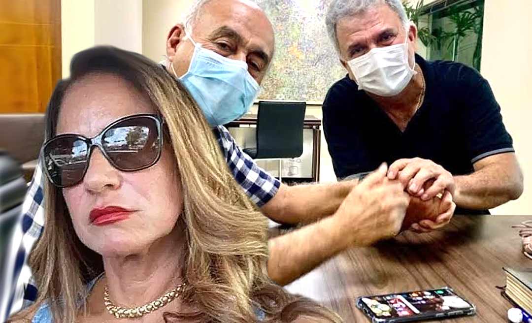 "Sejam felizes", diz Linda Cameli, mãe de Gladson, sobre declaração de apoio de Bocalom a Petecão