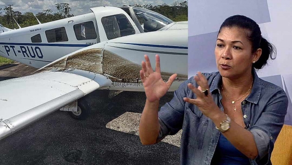 Avião bimotor que levava secretários a Cruzeiro do Sul sofre pane e faz pouso forçado; "Deus age de forma muito interessante", diz Sinhasique, que estava na aeronave