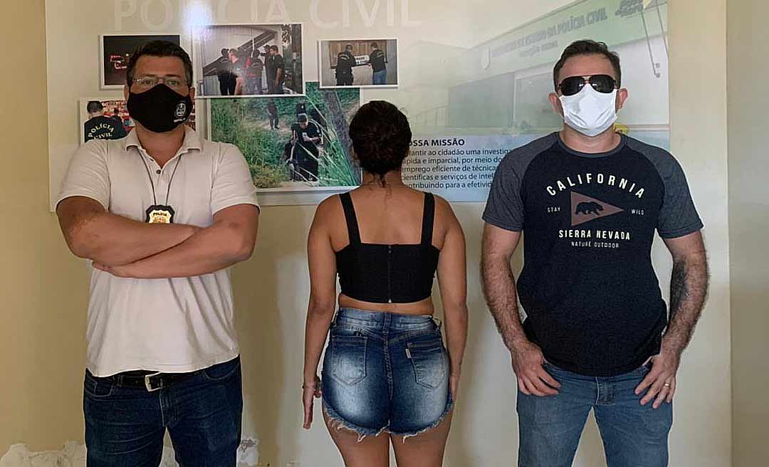 Policia Civil prende estelionatária que aplicava golpes na venda de imóveis em Rio Branco