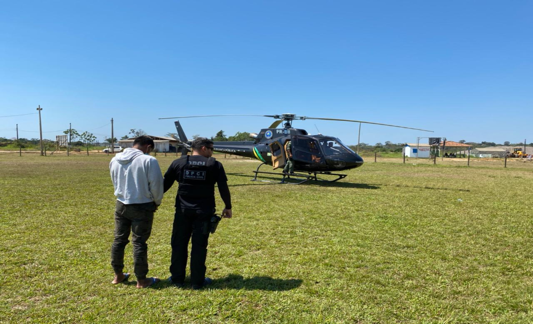 Ação integrada prende traficante e apreende quatro armas de fogo em Santa Rosa do Purus