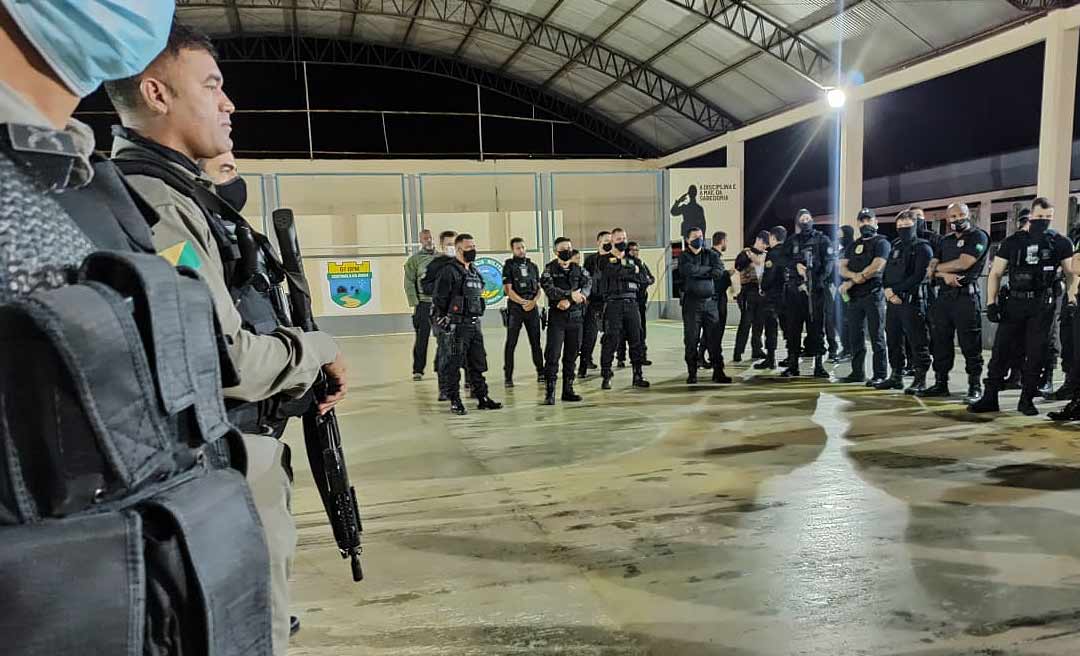 Quatro membros de facção são presos durante a “Operação Reditus” em Cruzeiro do Sul