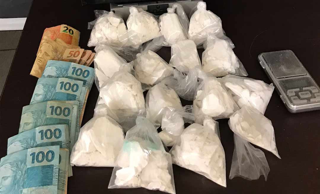 Polícia Civil apreende droga e seis mil em dinheiro no Cidade do Povo em Rio Branco