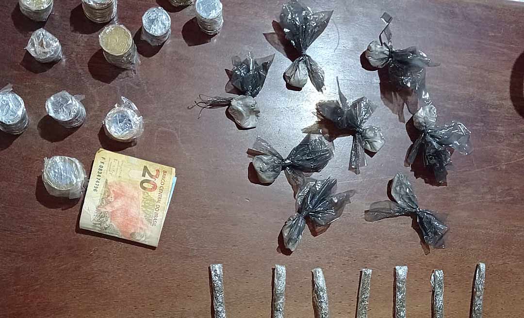 Policia Civil prende mulher por tráfico de droga em Bujari