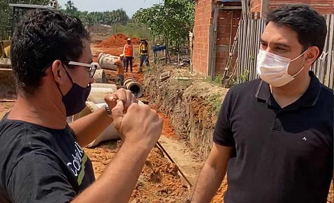 Vereador Samir Bestene vê uma de suas primeiras indicações virando obra no Sol Nascente