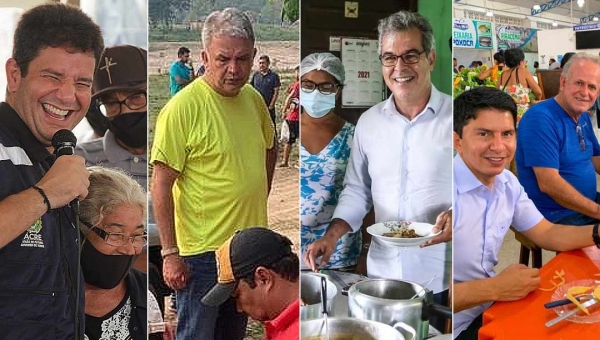 Com a pandemia cessando, pré-candidatos ao governo do Acre têm agenda movimentada