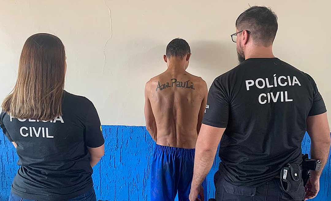 Homem suspeito de cometer vários furtos em Capixaba é preso por agentes da Polícia Civil