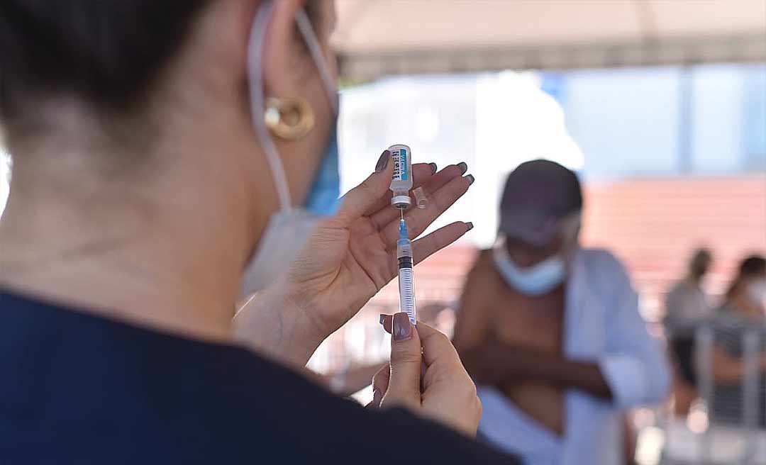 Acre já vacinou mais de 600 mil pessoas com a 1ª dose da vacina anticovid