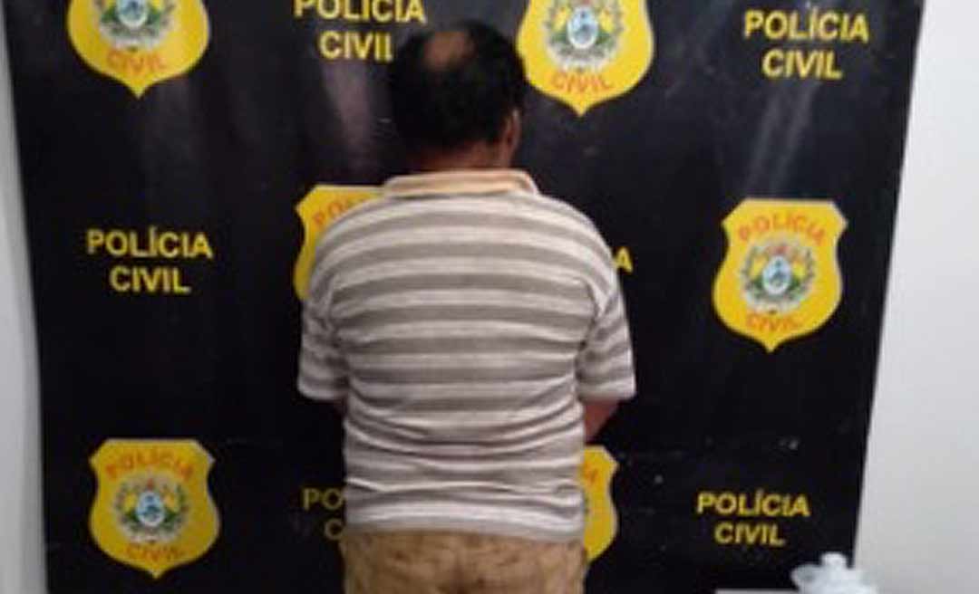 Polícia Civil prende tio, suspeito de ter estuprado sobrinha de 11 anos em Mâncio Lima