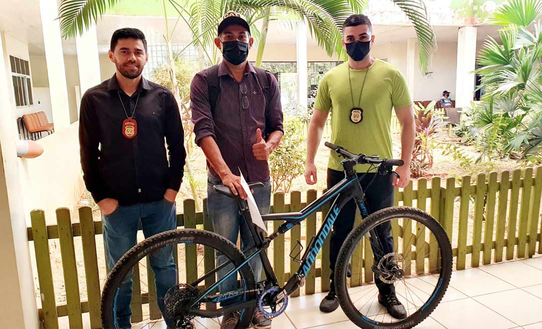 Ação integrada das Polícias Civil e Militar recupera bicicletas furtadas de oficina em Rio Branco