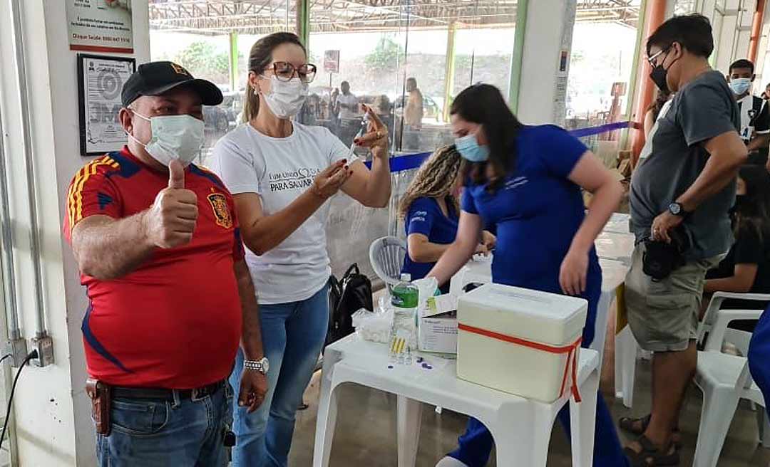 Bela iniciativa! Arasuper abre pontos de vacinação contra a covid-19 em Rio Branco