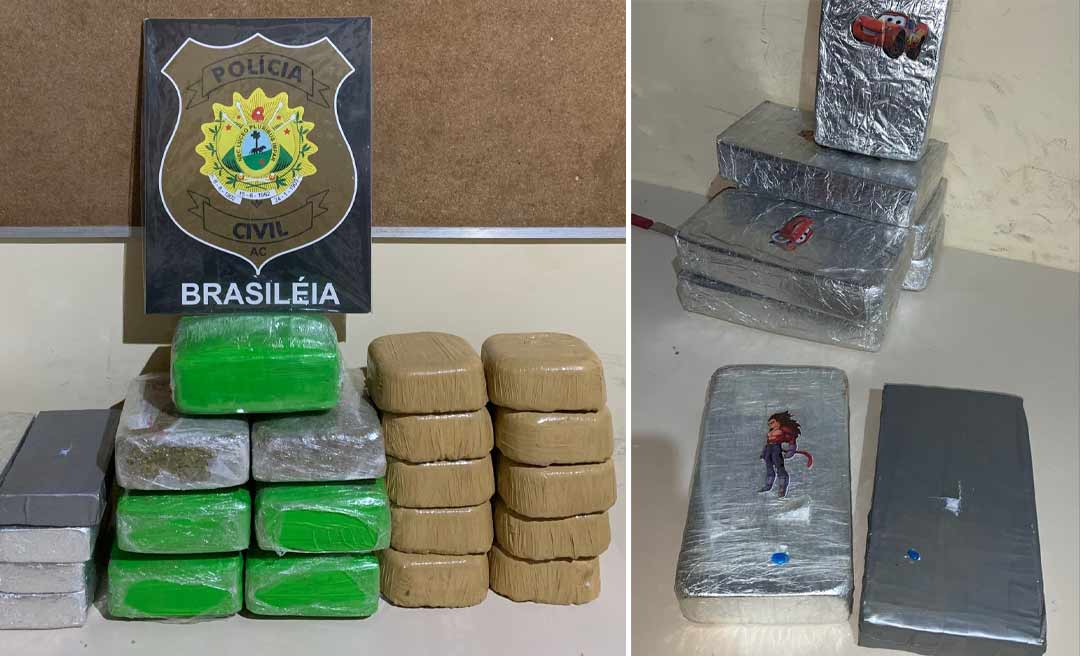 Polícia prende quatro pessoas e apreende droga que abasteceria bocas de fumo de Rio Branco