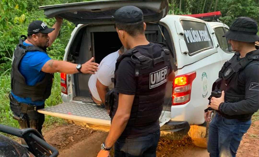 Traficante foragido da Justiça que violou tornozeleira eletrônica é preso em Sena Madureira