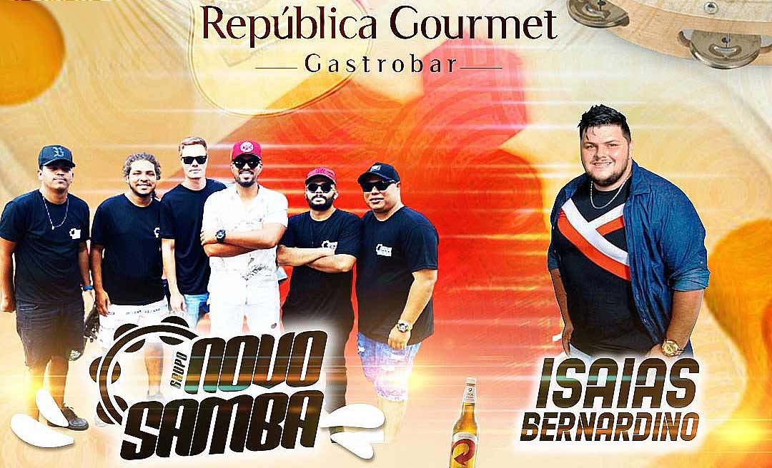 Novo Samba e Isaías Bernardino embalam a noite de sábado da República