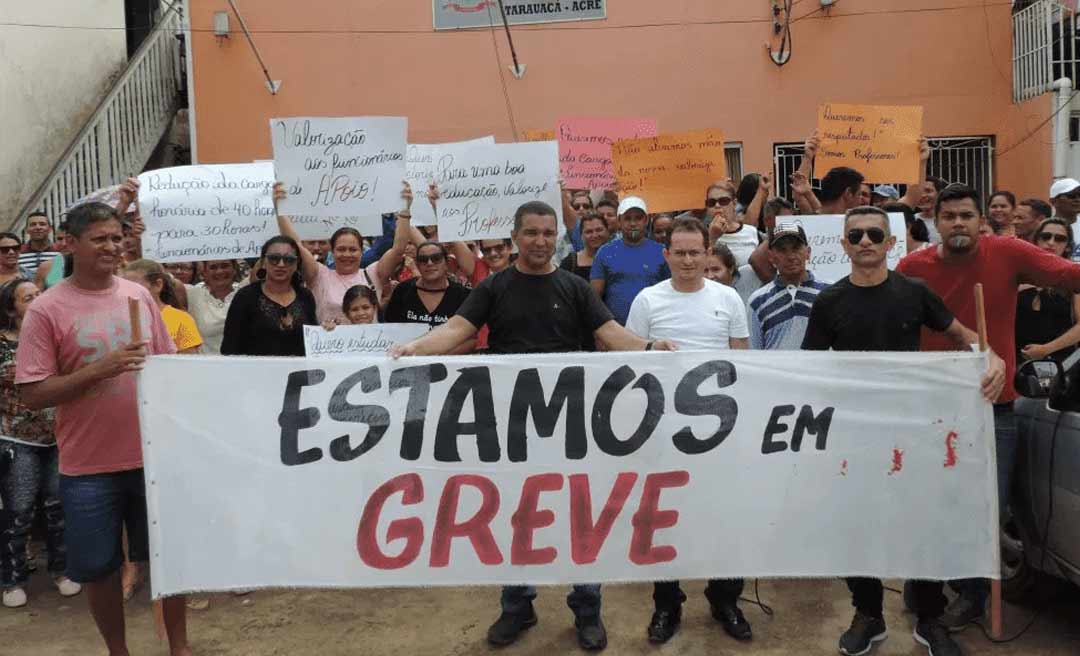 Justiça considera greve dos trabalhadores da Educação de Tarauacá ilegal e manda retornar às escolas