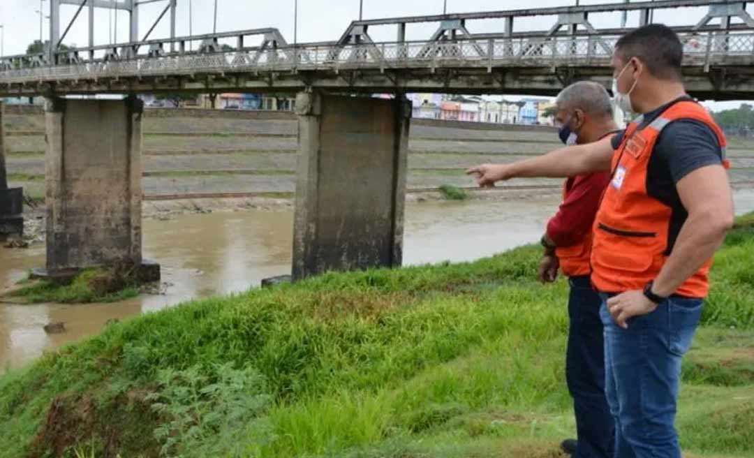 Capital acreana entra no quinto mês de alerta máximo em relação ao nível do Rio Acre