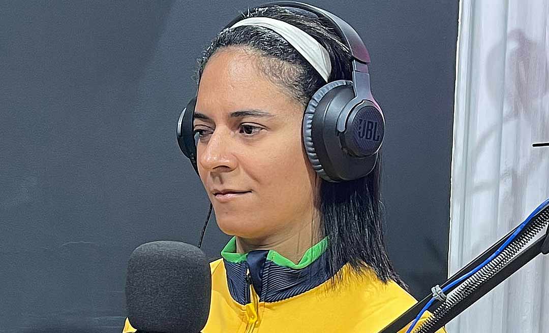 Medalhista acreana paralímpica participa de podcast e conta dificuldades enfrentadas