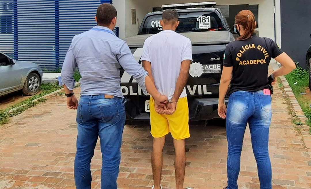 Polícia Civil prende homem que matou colega durante bebedeira na zona rural de Rodrigues Alves