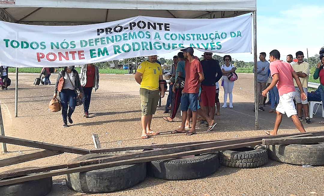 Após mediação de líder do governo, moradores de Rodrigues Alves liberam BR-364; “Luta legítima”