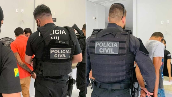Policia Civil prende dois por integrar organização criminosa em Xapuri