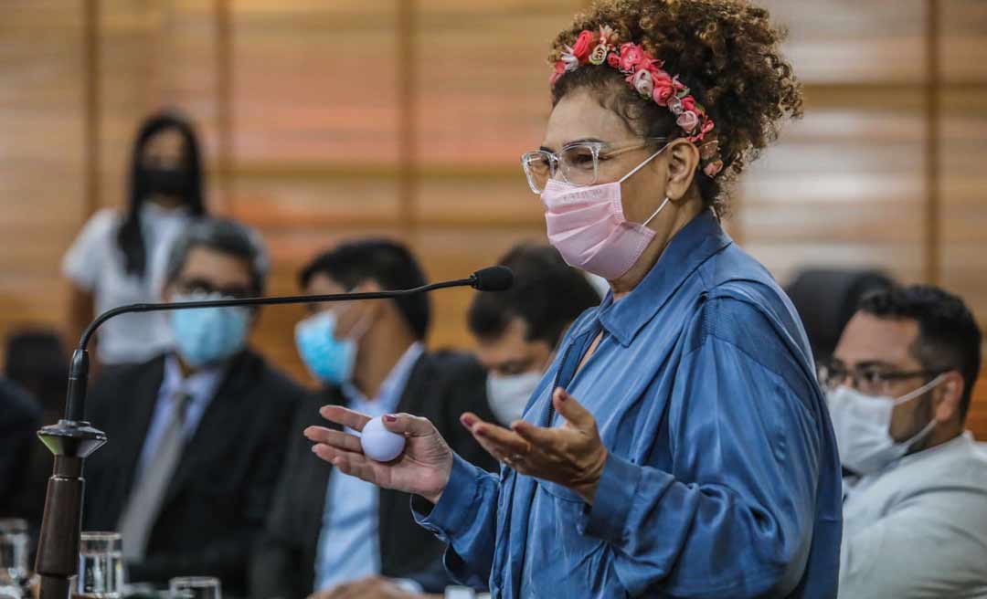 Perpétua garante apoio para construir ponte de Rodrigues Alves: “Precisamos nos unir e fazer, porque quem podia resolver, não resolveu”