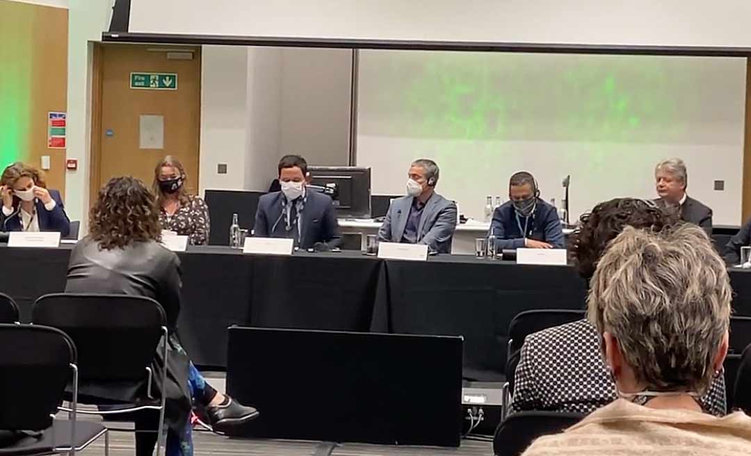 Israel Milani diz na COP26 que é possível aumentar o rebanho bovino sem destruir a Amazônia, com o uso de tecnologias