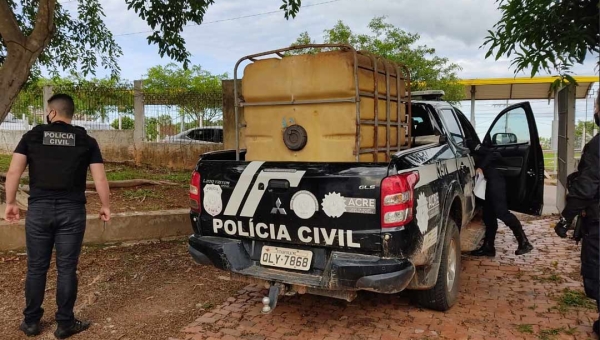 Delegado descarta a participação de servidores efetivos no desvio de combustível do Iapen