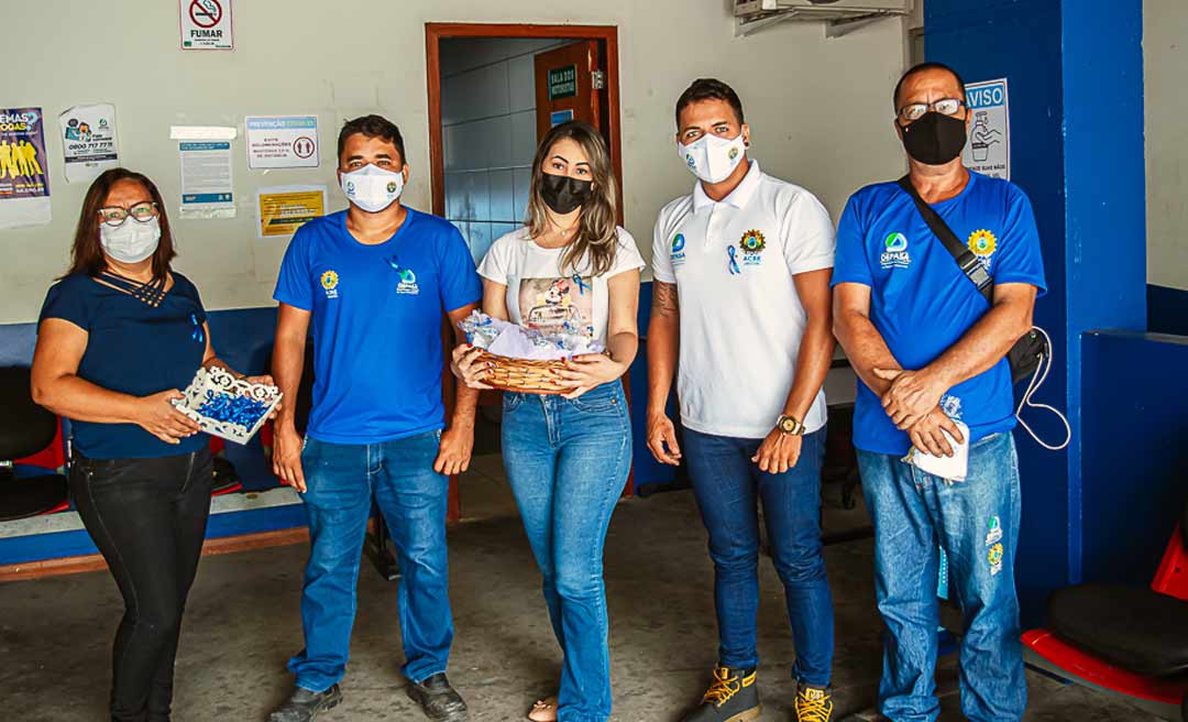 Ação educativa alerta sobre importância de prevenção ao câncer de próstata e diabetes