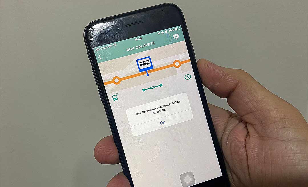 Usuários reclamam de aplicativo da Rbtrans que mostra horários dos ônibus