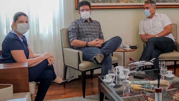 Governador agradece Degmar Kinpara pelos serviços prestados ao IMC