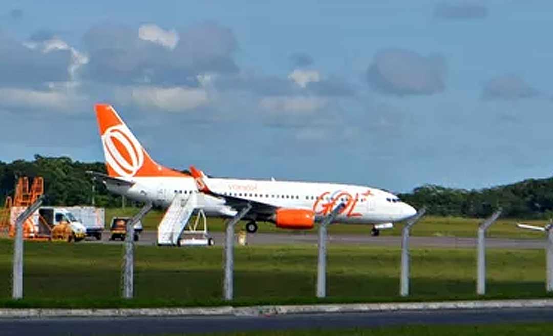 Com mau tempo em Cruzeiro do Sul, avião da Gol arremete e leva susto aos passageiros