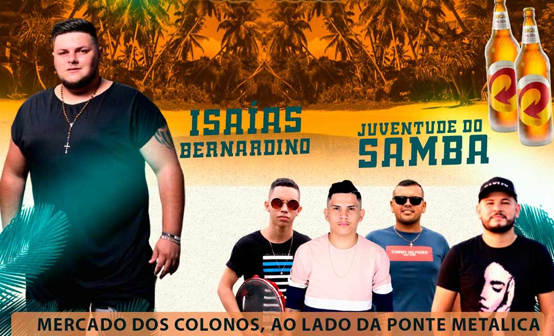 Juventude do Samba e Isaías e Banda agitam o Pagodinho da República neste sábado