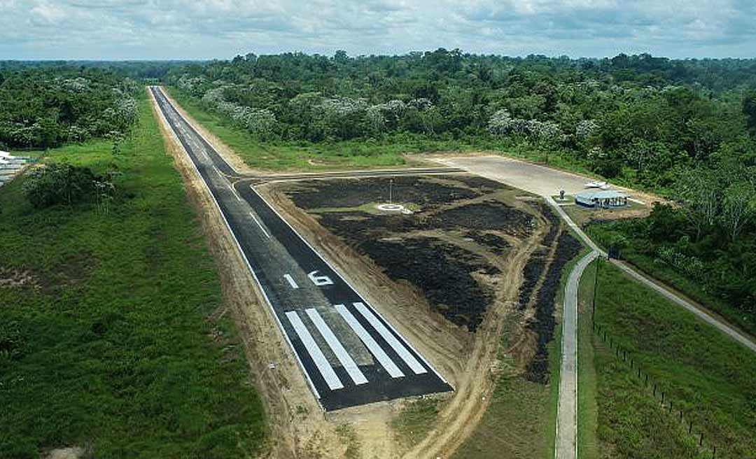 Aeródromo de Marechal Thaumaturgo recebe liberação da Anac