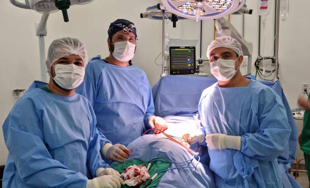 Pronto-Socorro de Rio Branco realiza 1ª cirurgia ortopédica em coluna