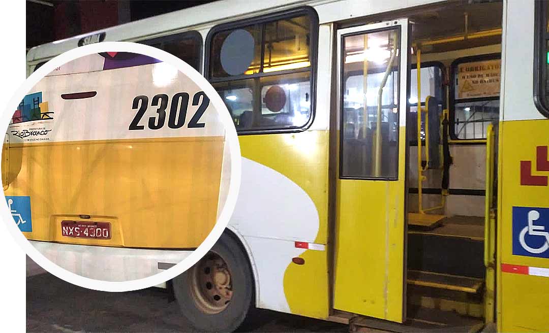 Ônibus circula sem uma das portas em Rio Branco, mostra vídeo; RBTRans retirou veículo das ruas e autuou empresa