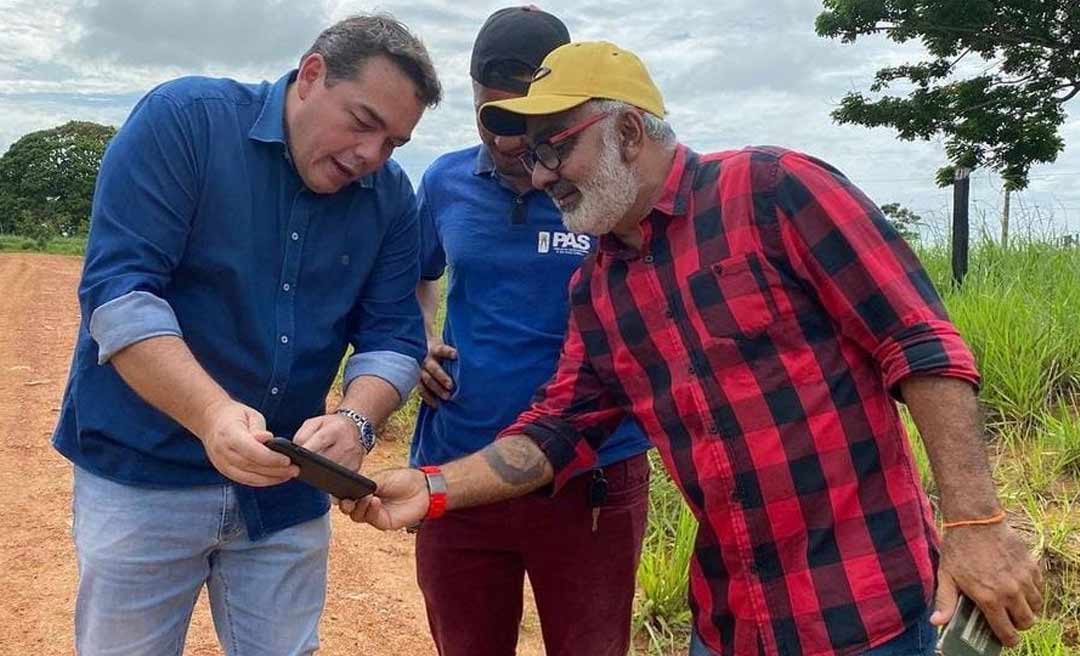 Convidado por Cameli, Dudé vai ao parque de exposições com Nenê: “Precisando urgente de cuidado”