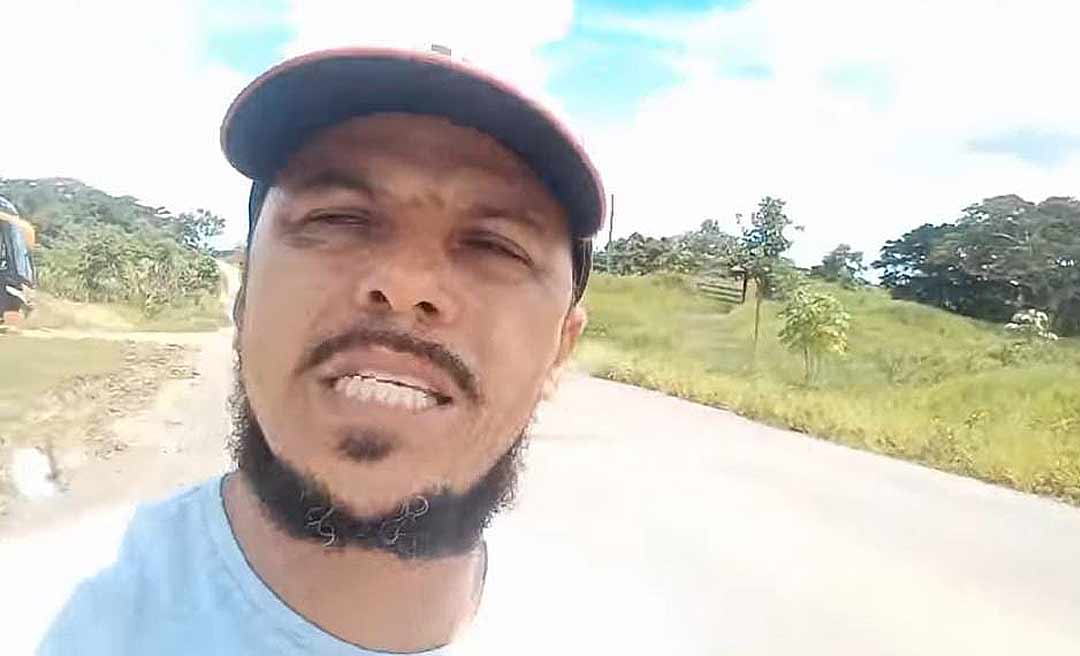 “Toma vergonha na cara, Bolsonaro, e recupere a BR-364”, pede ativista político em vídeo