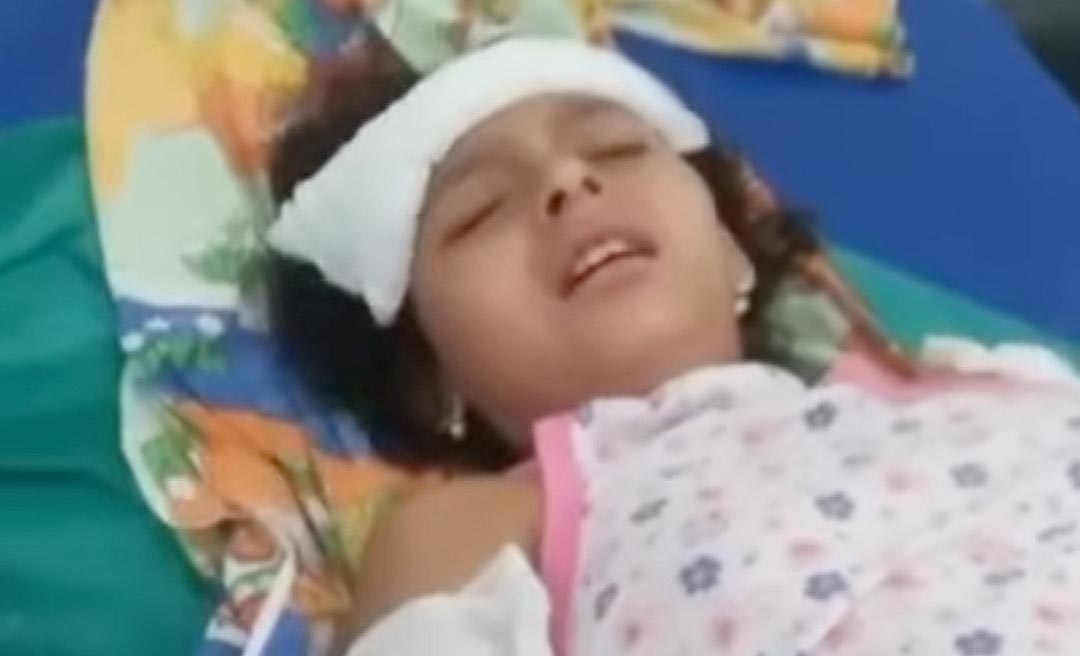 Adolescente que sofre com convulsões é transferida para o Hospital da Criança após vídeo