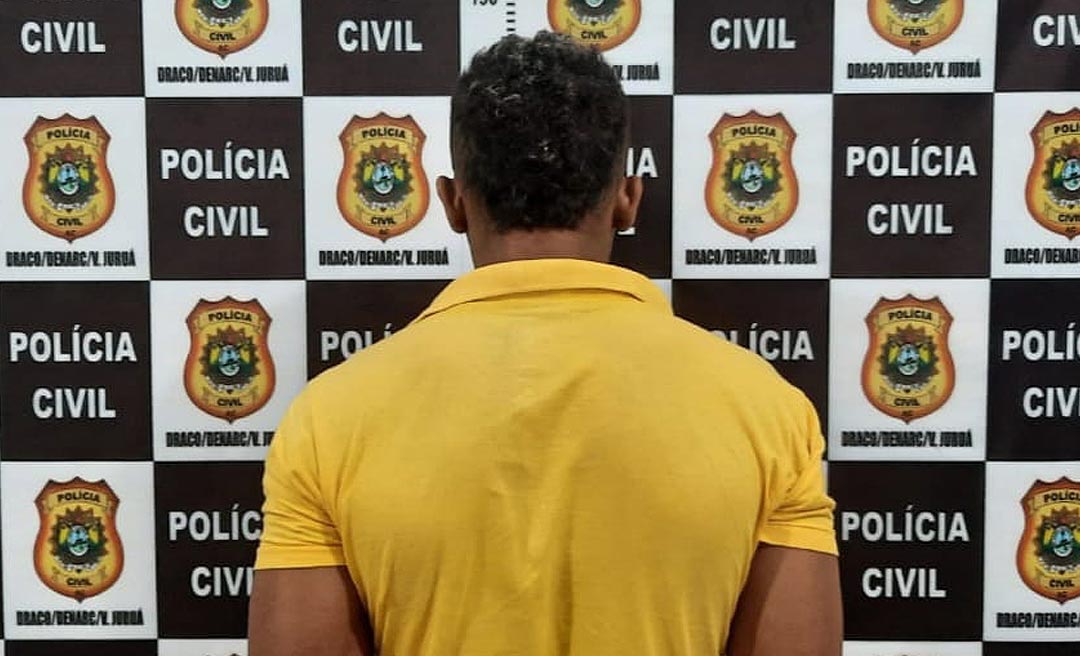 Polícia Civil prende investigado por vários crimes de estupro em Cruzeiro do Sul